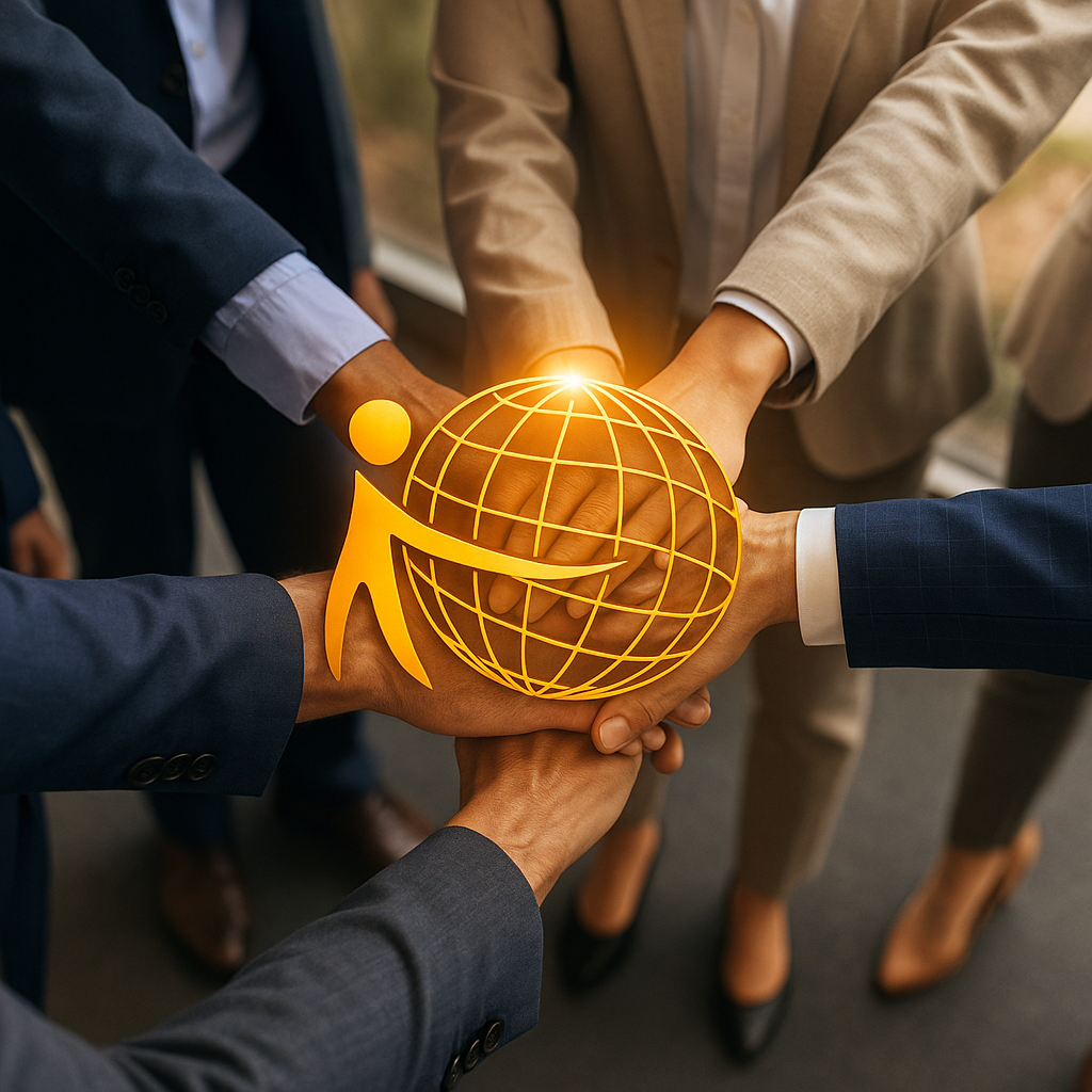 Modern logistics and trade operations center